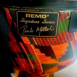 fibre skin Remo Jimbay drum signature series, Paulo Mattial